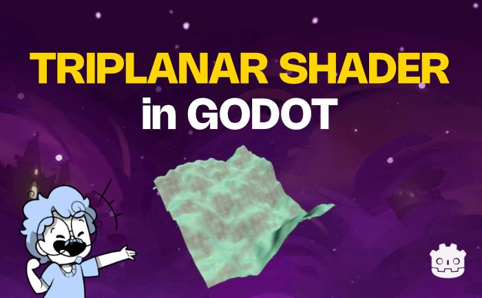 How to make a Triplanar Shader in Godot